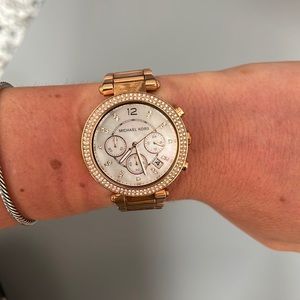 Michael Kors Rose Gold Watch
